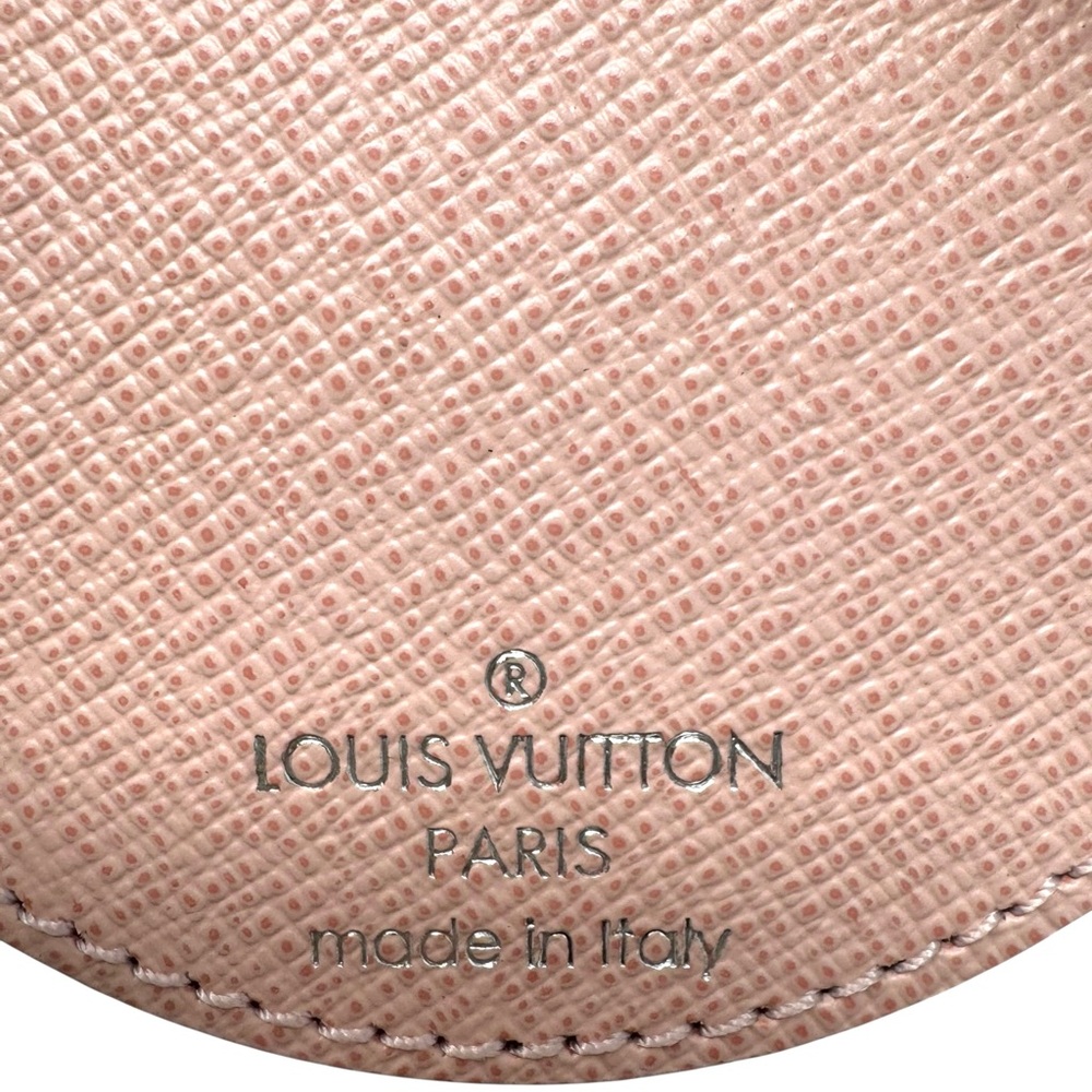 ❌SOLD❌ Louis Vuitton Pink Rose Ballerine Epi Leather Mirror Bag Charm Key Ring - Picture 3 of 6